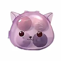 Portable Cat Shaped Beauty Makeup Sponge Case